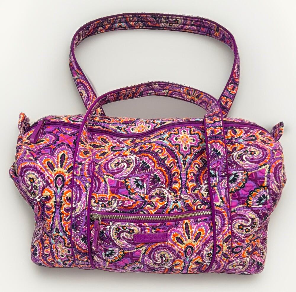 Vera Bradley Weekender Travel Bag Duffel Retired Dream Tapestry Overnight Trip